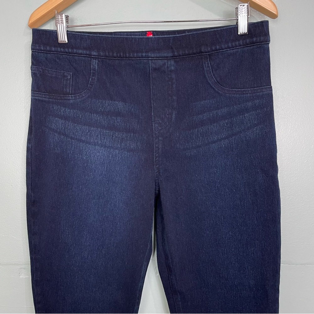 Spanx Jean Ish Ankle Leggings Twilight Rinse Size XL - Picture 2 of 9
